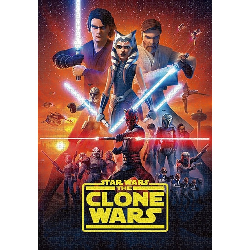 Jigsaw Puzzle STAR WARS: The Clone Wars (1000 Pieces)