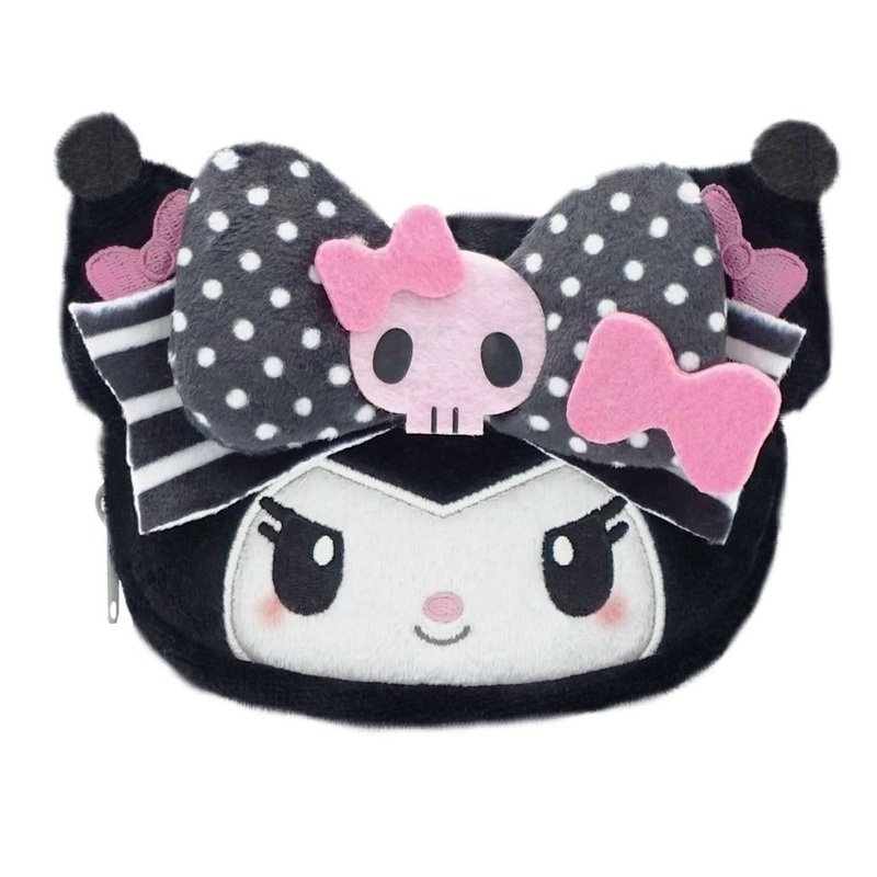 OST MM 50th & KU 20th Face Pouch Kuromi