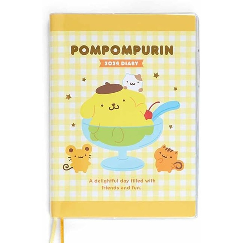 Sanrio B6 Diary 2024 Schedule Book – Pom Pom Purin
