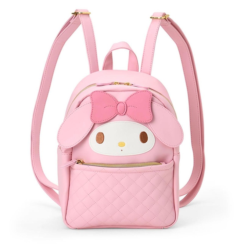 Sanrio My Melody Face-Shaped Backpack PU Leather 157686