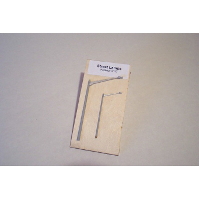 Street Lamps 8 pack (wooden kit)