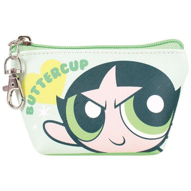 T’s Factory The Powerpuff Girls Triangle Mini Pouch – Buttercup