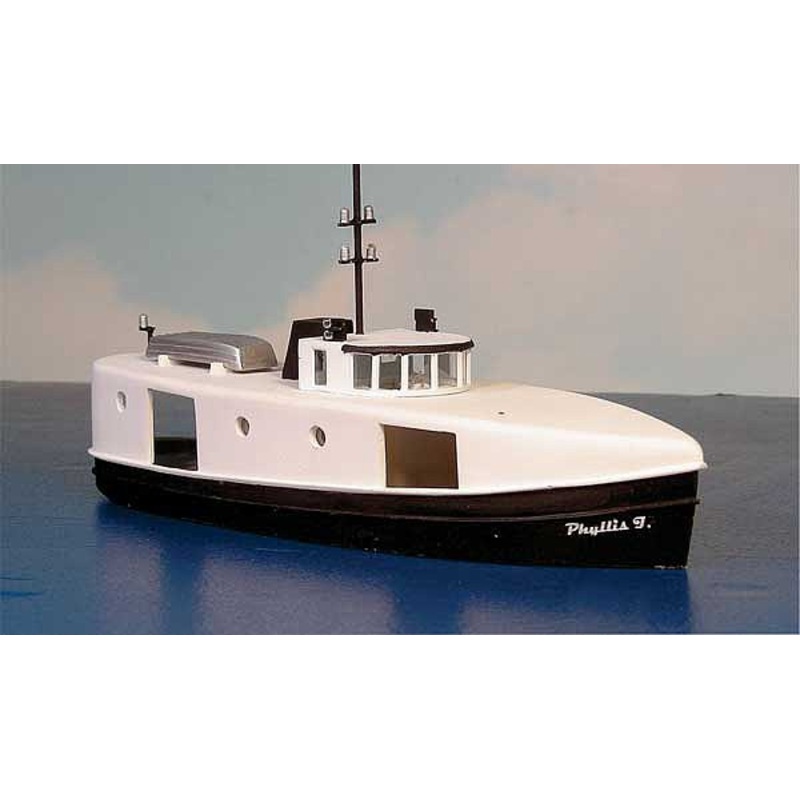 55′ Great Lakes Fish Tug Resin Kit Unpainted