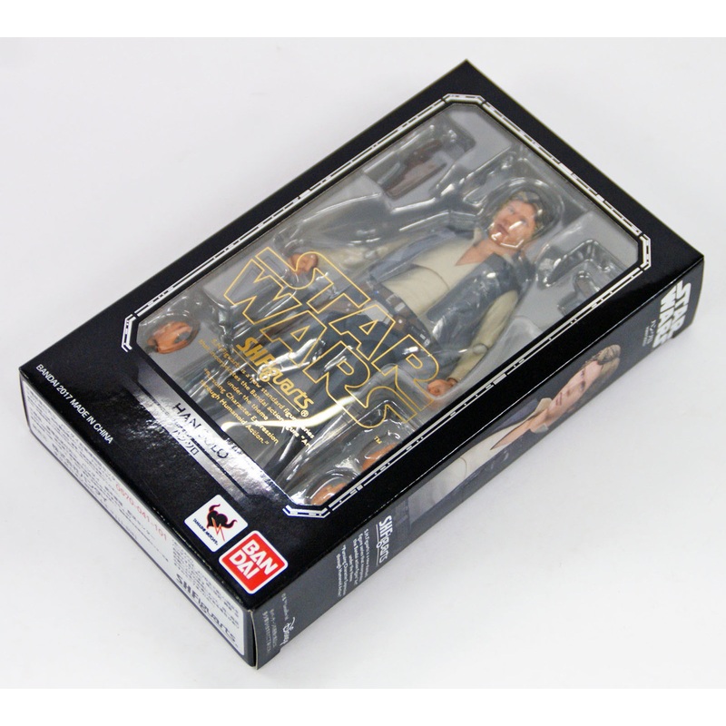 Bandai 077862 S.H. Figuarts STAR WARS Series A New Hope Han Solo Figure