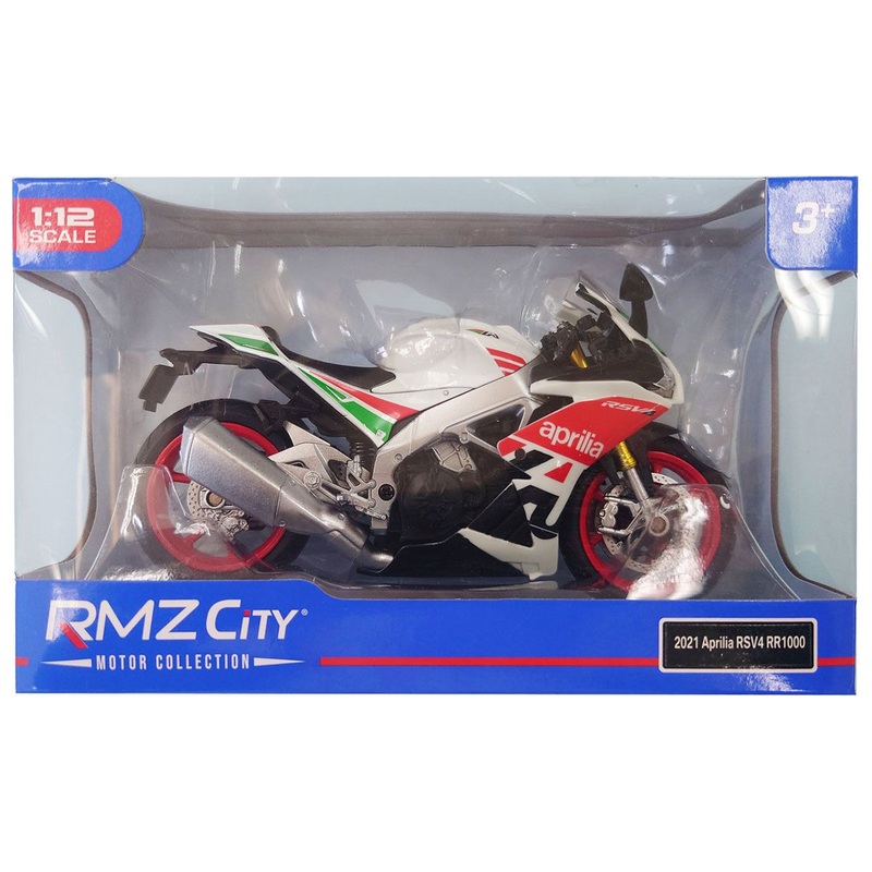 Doyusha 1/12 2020 Aprilia RSV4 RR White Diecast Finished Model