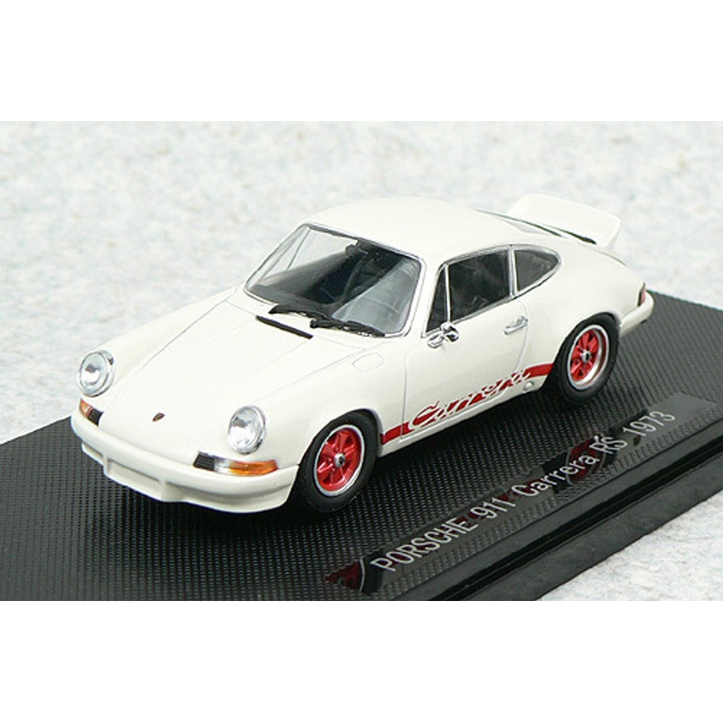 Ebbro 43262 Porsche911 Carrera RS 1973 (White/Red) 1/43 Scale