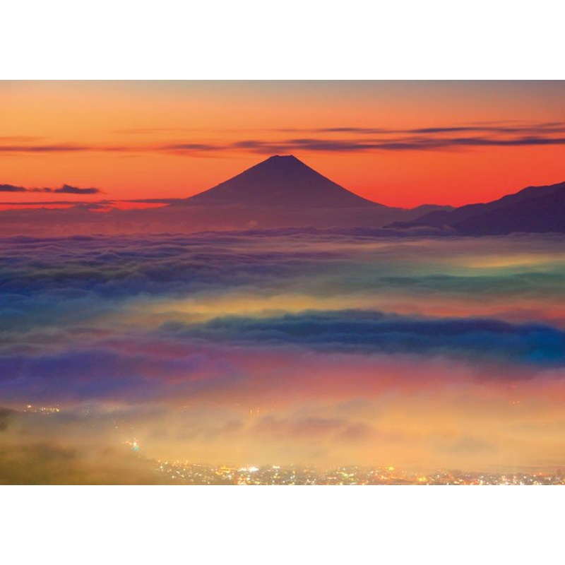 Epoch 79-326s Jigsaw Puzzle Mt. Fuji in the Sea of Clouds (Scenery) (500 Pieces)