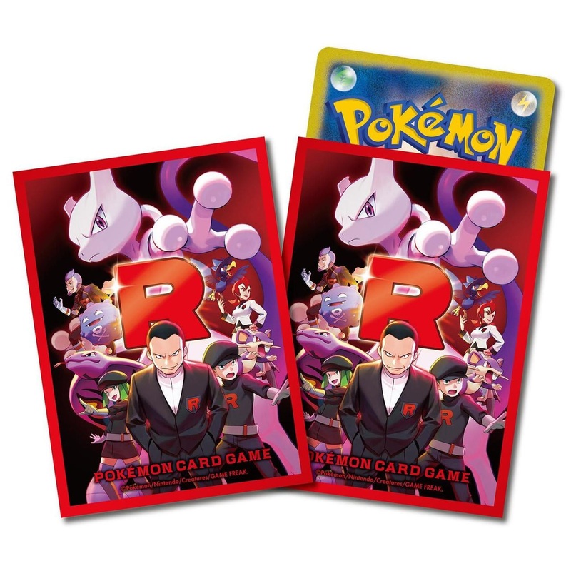 Pokemon Card Game Deck Sleeves Glory of Team Rocket