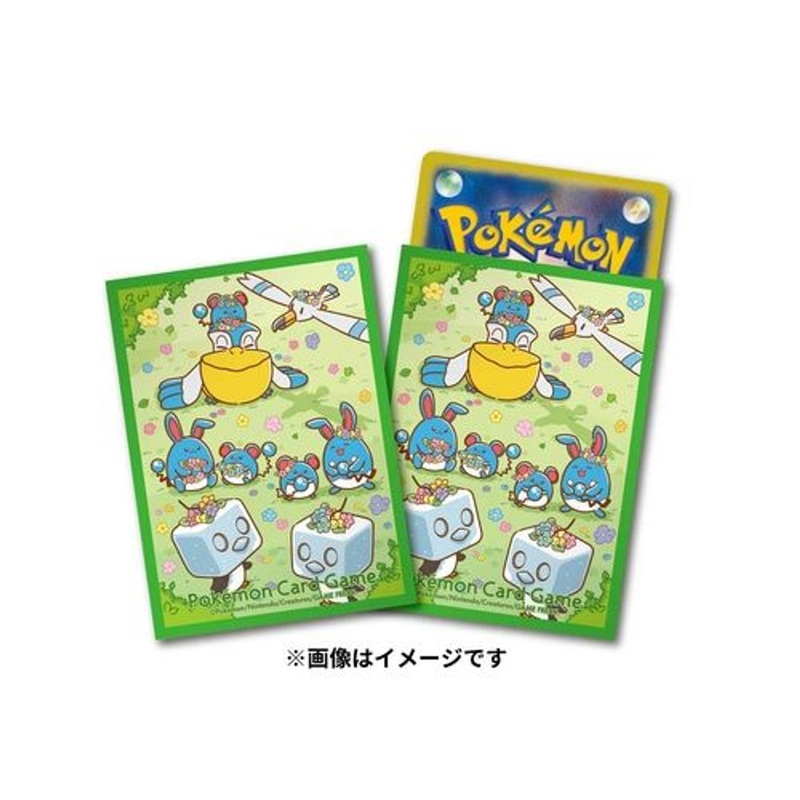 Pokemon Card Game TCG Deck Sleeves – Wingull and Marill
