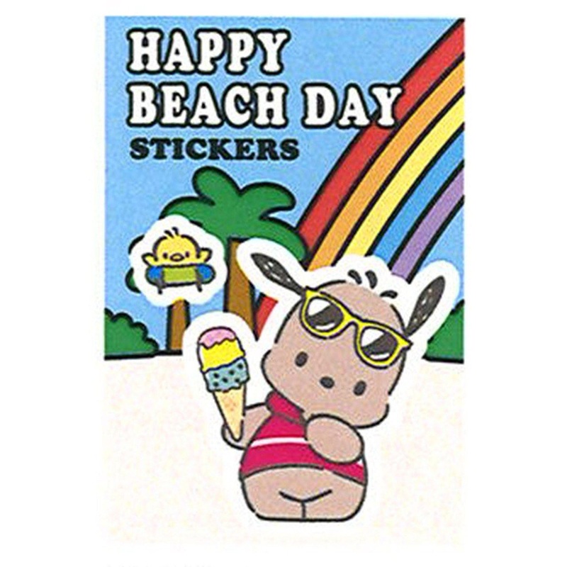 Sanrio Happy Beach Day Sticker Pochacco