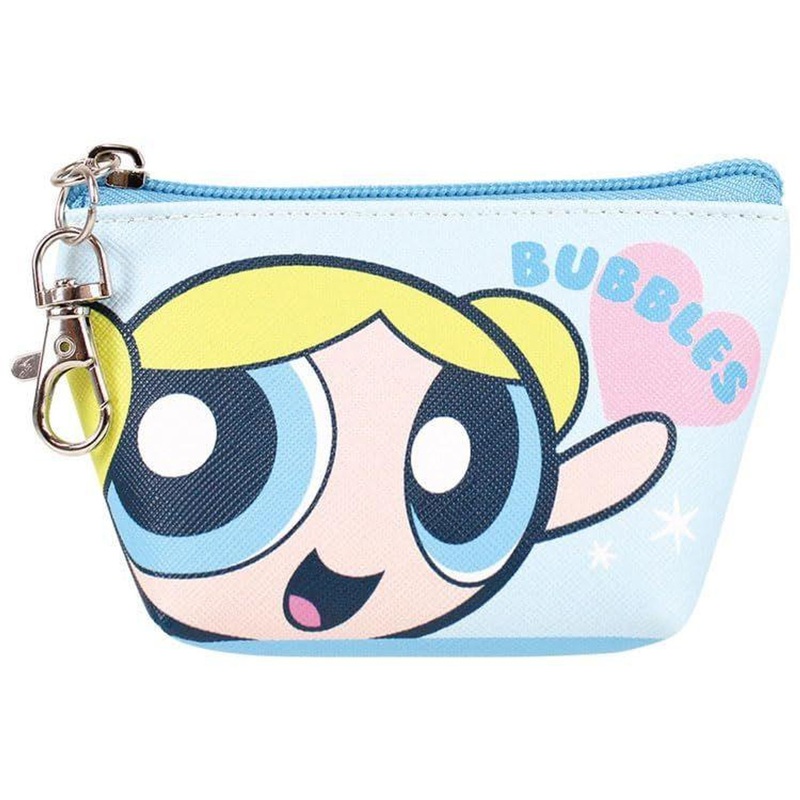 T’s Factory The Powerpuff Girls Triangle Mini Pouch – Bubbles