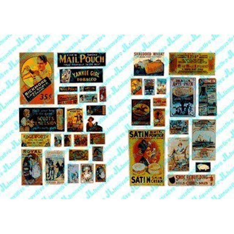 Turn of the Century Posters/Signs #2