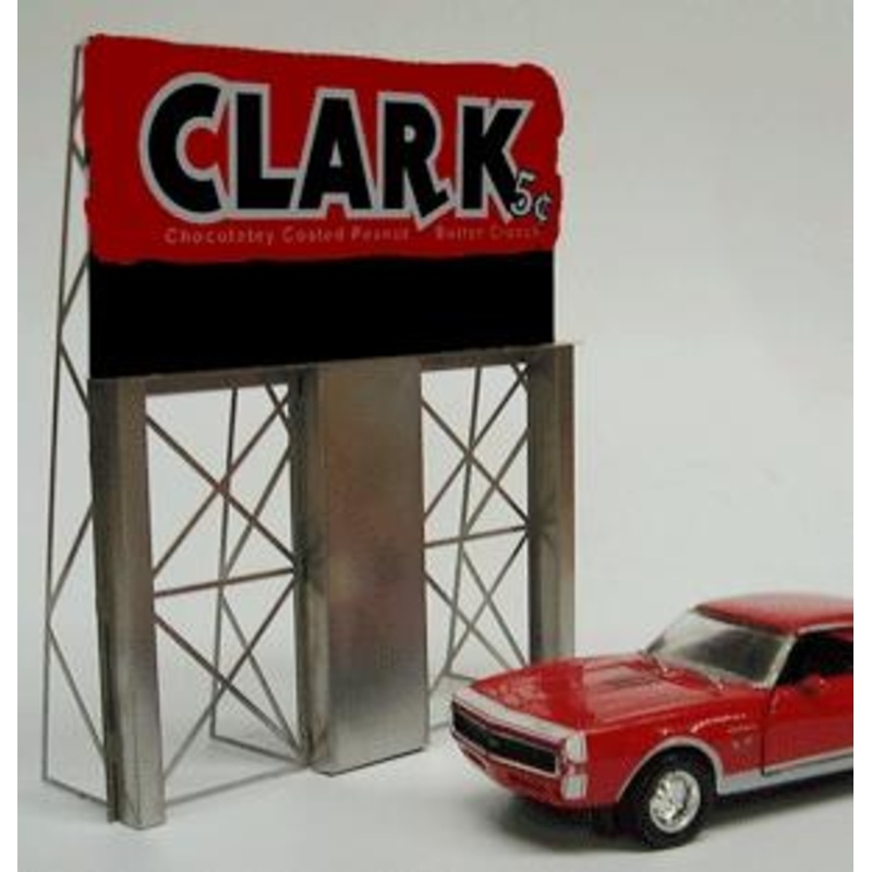 Clark Bar Animated Neon Billboard