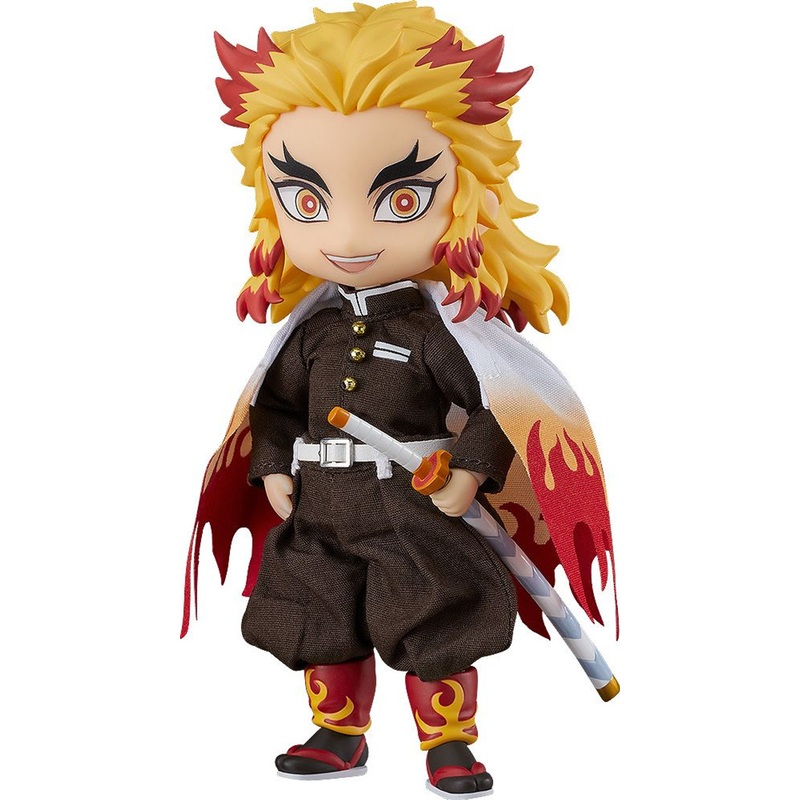 Good Smile Company Nendoroid Doll Kyojuro Rengoku Figure (Demon Slayer: Kimetsu no Yaiba)
