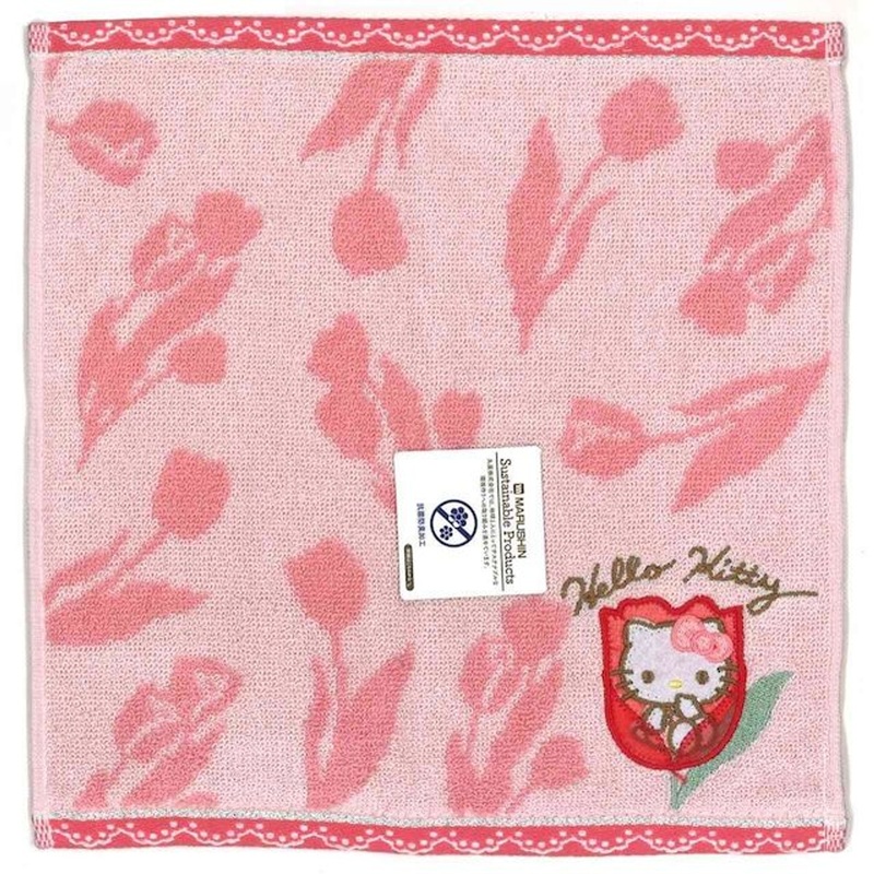 Marushin Sanrio Mini Towel Bloom Hello Kitty