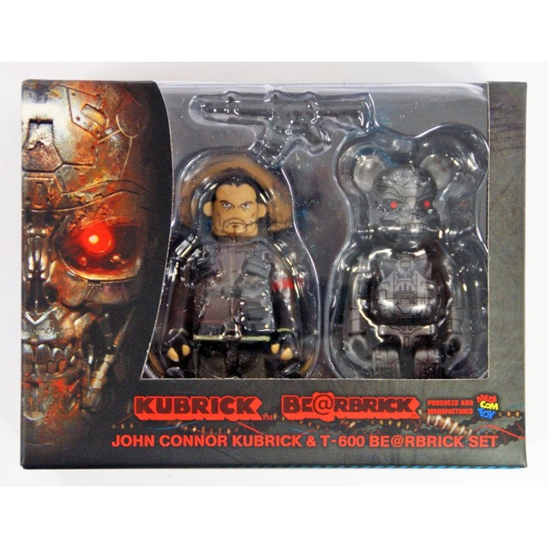 Medicom KUB+BEaR-15 Terminator KUBRICK JOHN CONNOR & T-600 4530956301778
