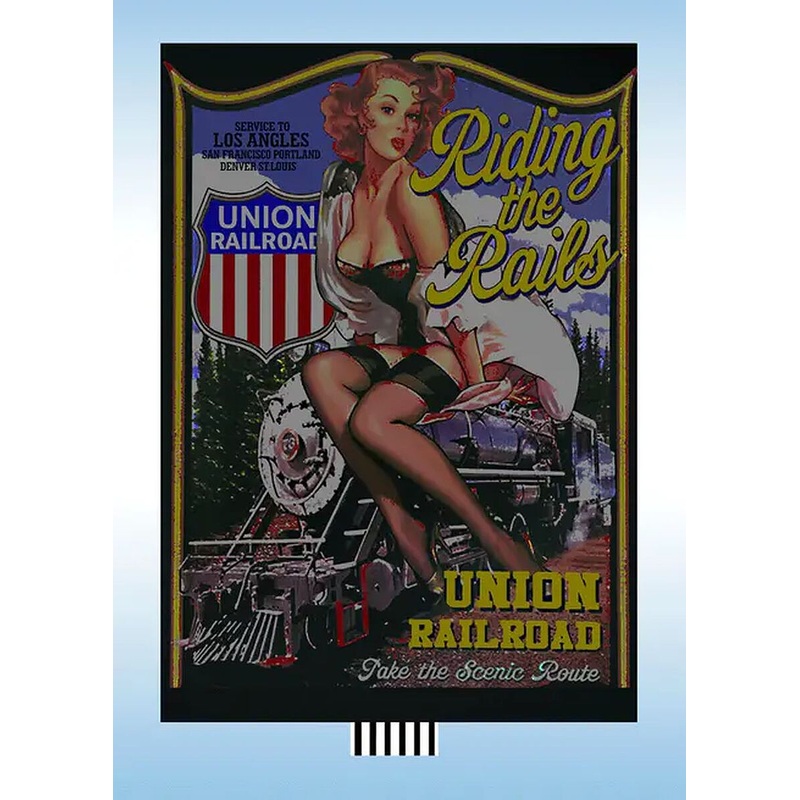 Riding the Rails Billboard (Lg)