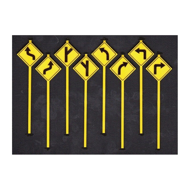 Road Path Warning Signs 1 (8)