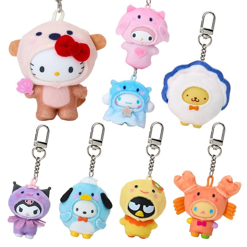 Sanrio Characters Secret Keychain Water Creatures Blind Box (Chibbittomo Series Vol. 2)