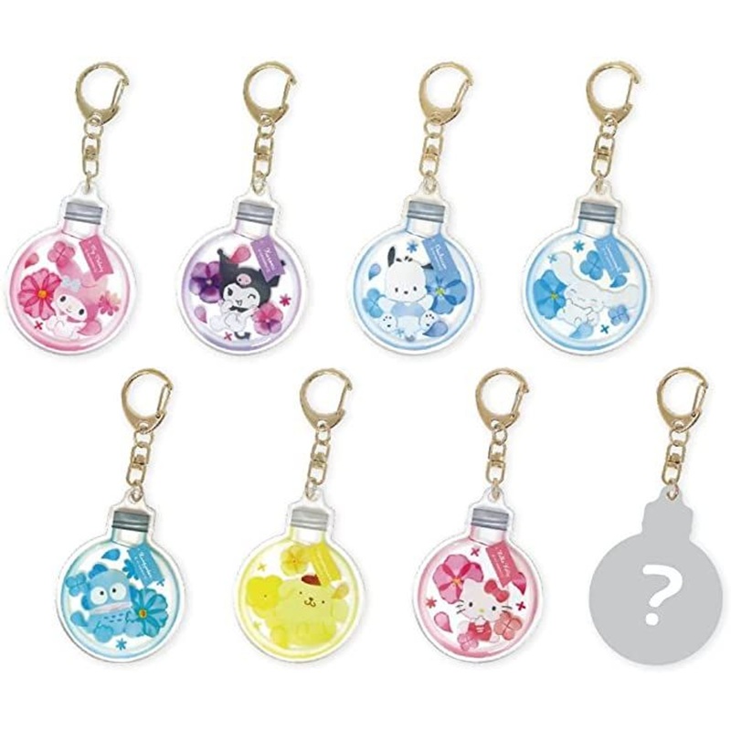 T’s Factory Sanrio Acrylic Characters in a Bottle – BOX Full set of 8
