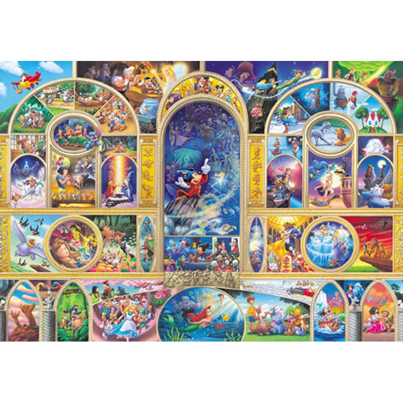 Tenyo Japan Jigsaw Puzzle D-1000-269 Disney All Characters (1000 Pieces)