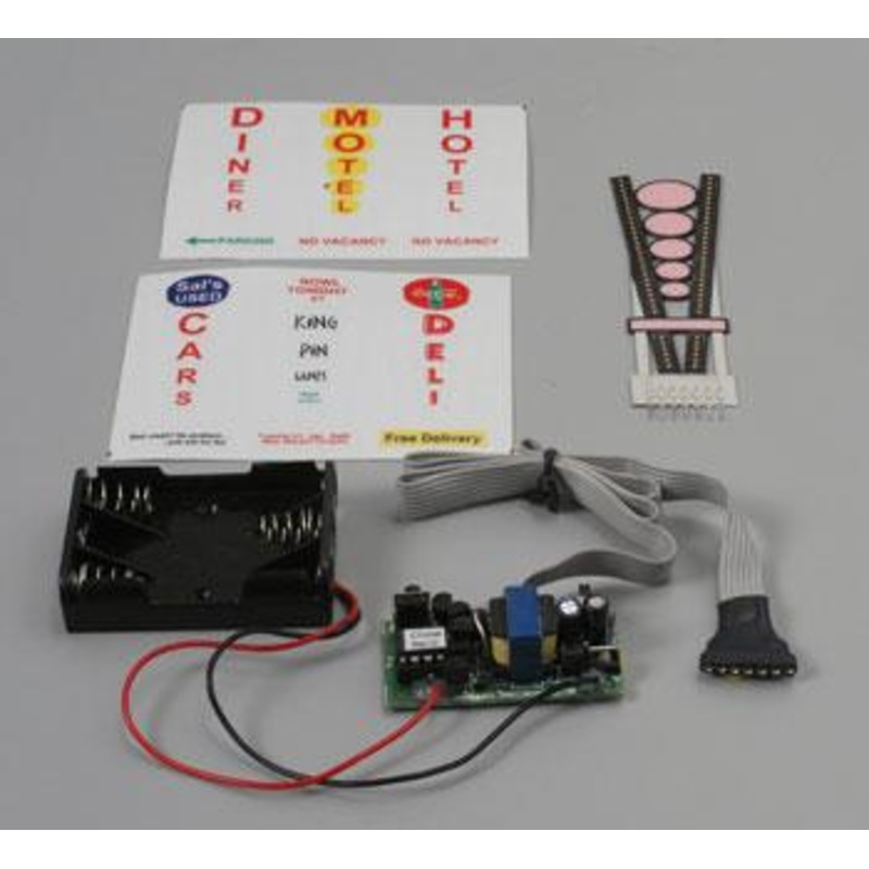 Vertical Multi Graphic Sign