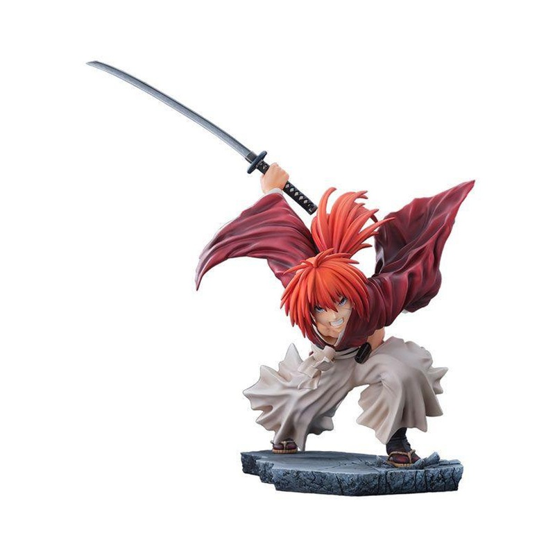 BellFine – Rurouni Kenshin – Meiji Swordsman Romantic Story – Kyoto Turmoil Himura Kenshin Amakakeru Ryu No Hirameki Ver. 1/6 Figure
