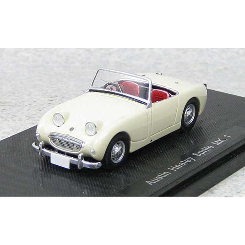 Ebbro 44454 Austin Healey Sprite Mk.I White 1958 (Resin) 1/43 Scale