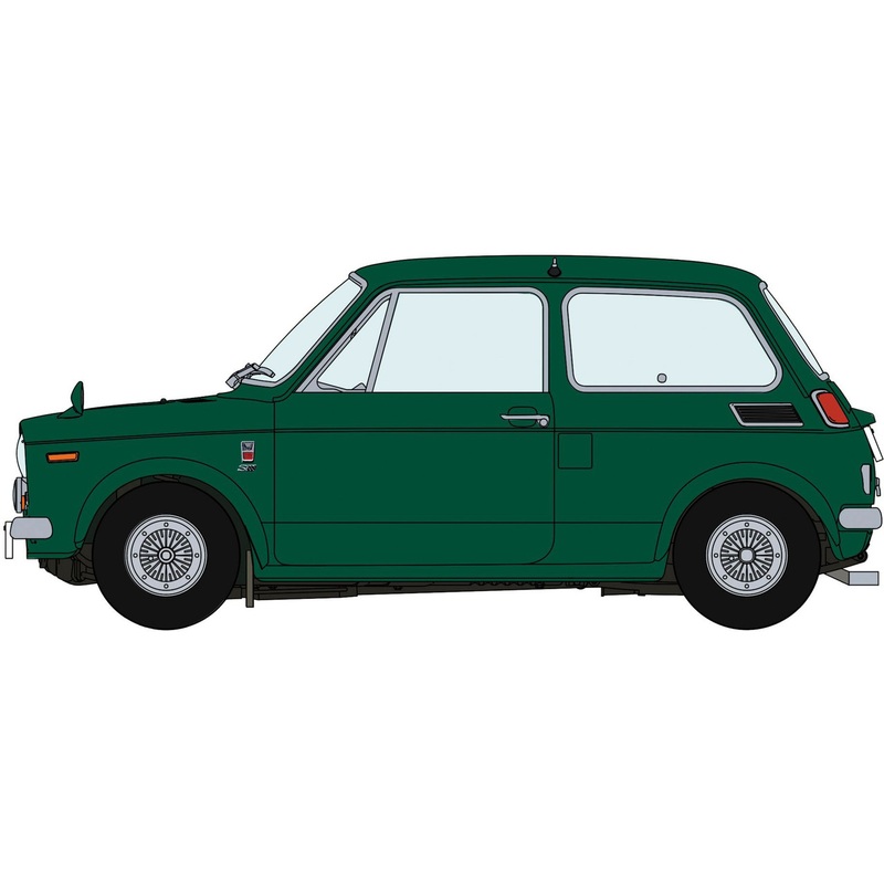 Hasegawa 1/24 Honda N360S (N II) w/Overfender Plastic Model