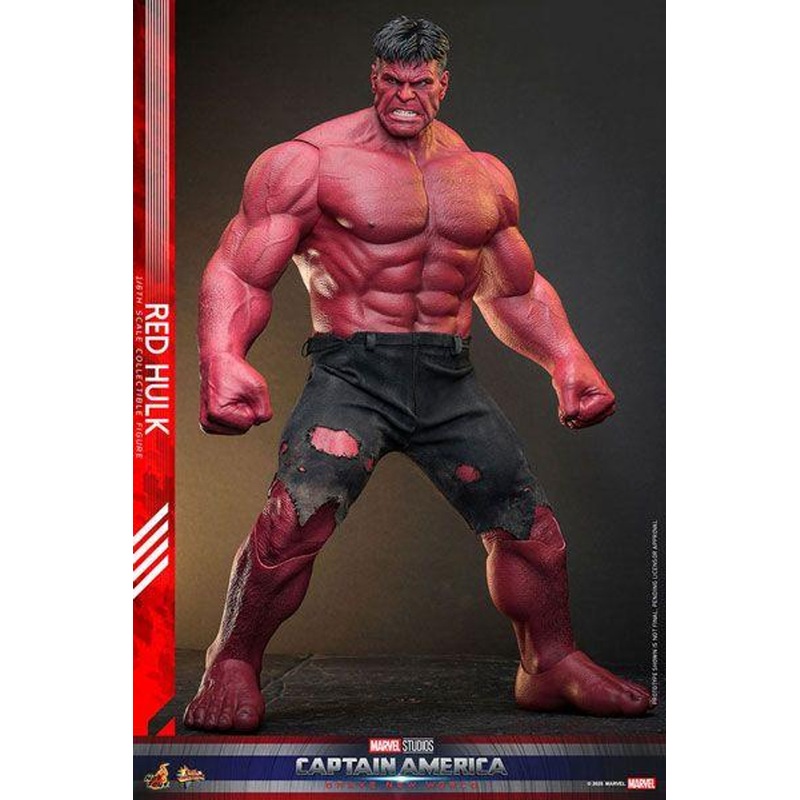 Hot Toys 1/6 Movie Masterpiece Red Hulk (Captain America: Brave new World) Figure