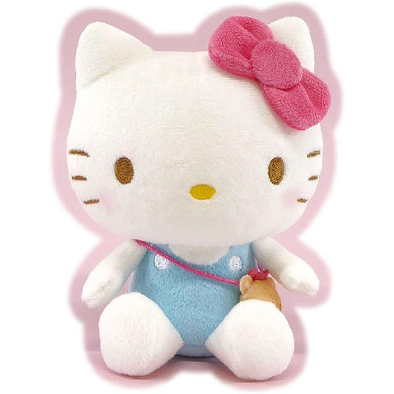Kcompany Sitting Plush Toy – Sanrio Hello Kitty (Nostalgia Series)