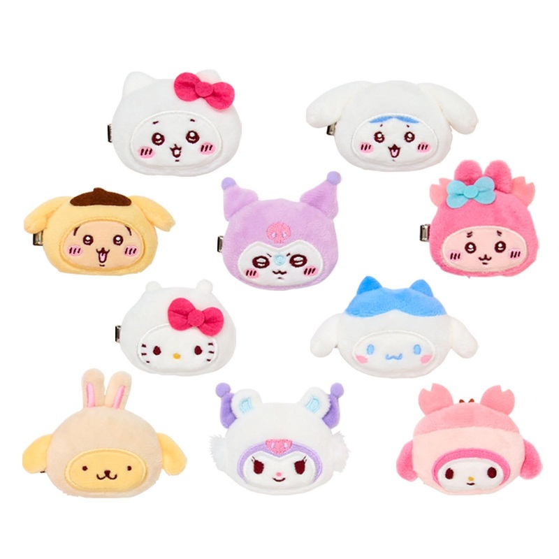 Sanrio Chiikawa Secret Hair Clip Characters