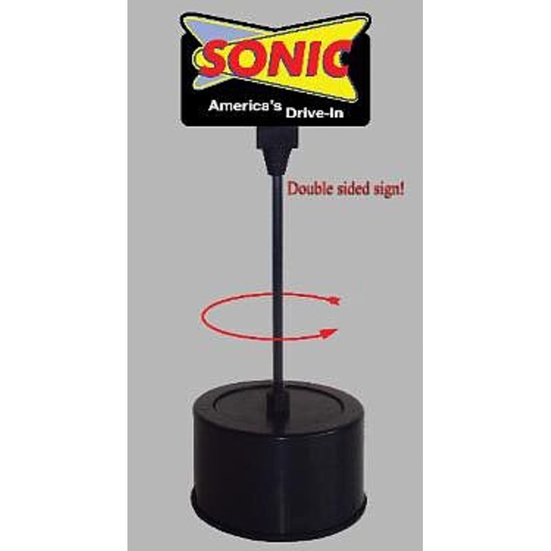 SONIC ROTATING SIGN