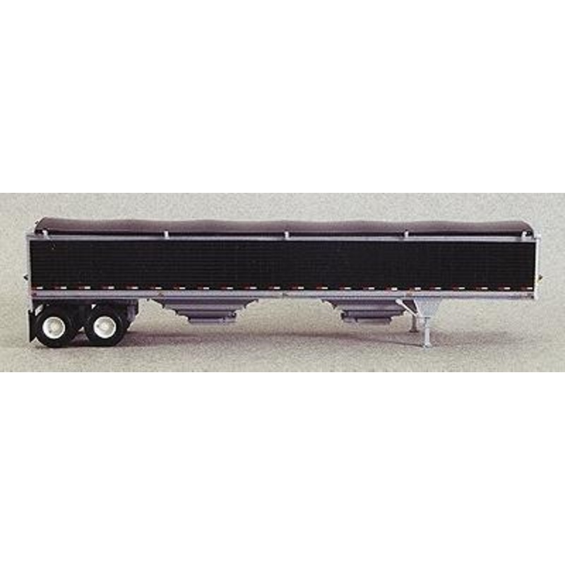 Wilson 43′ Grain Trailer – Kit – Black Tarp & Prepainted Panels (black)