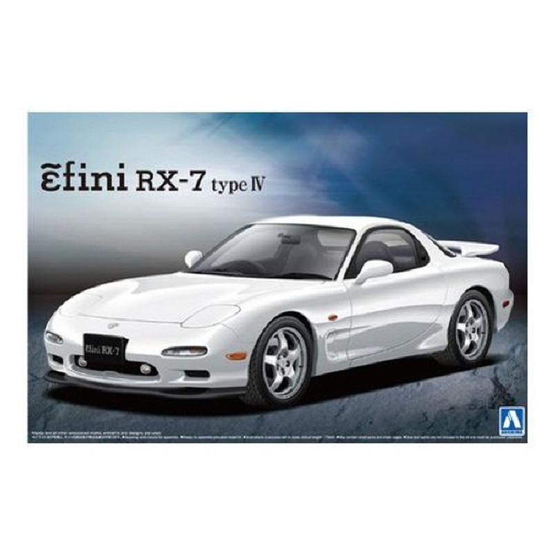 Aoshima 14158 Mazda RX-7 (FD3S) Type IV 1/24 Scale Kit