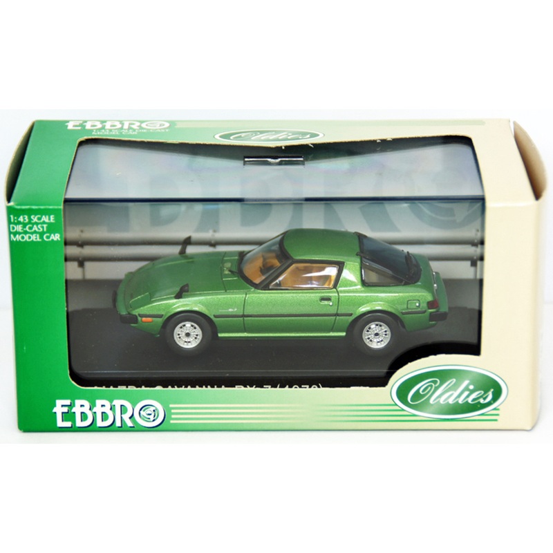 Ebbro 43148 Mazda Savanna RX-7 Limited 1978 (Green) 1/43 Scale