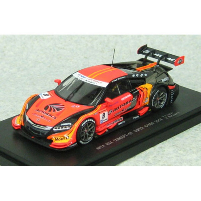 Ebbro 45072 ARTA NSX Concept-GT SGT 500 2014 No.8 Orange 1/43 Scale