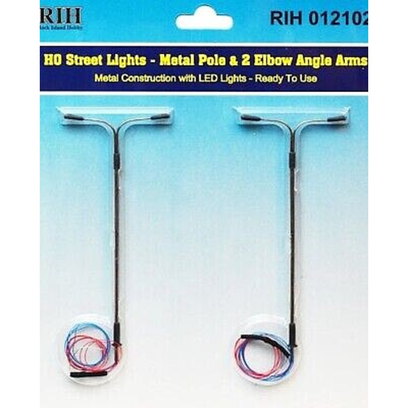 HO LIGHT POLE 2 ELBOW