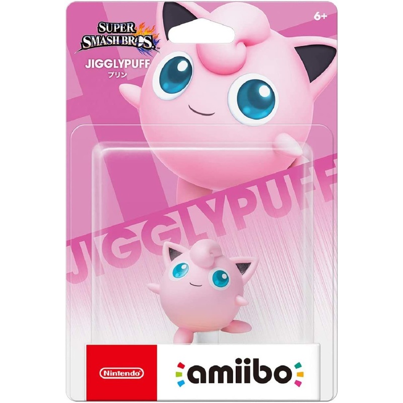 Nintendo amiibo Super Smash Bros. Series Jigglypuff Figure (Pokemon)