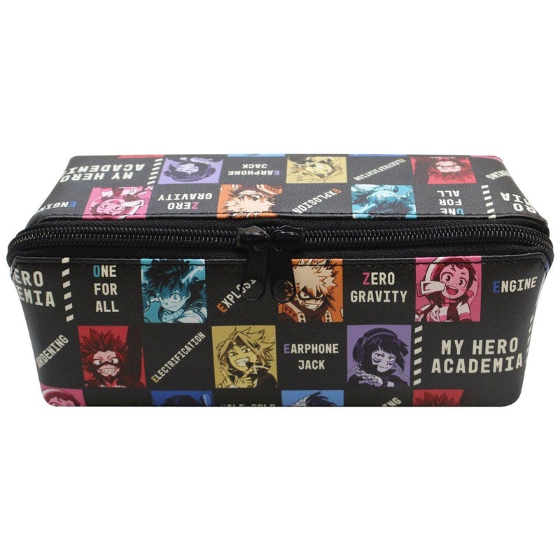T’s Factory Wide Open Pouch My Hero Academia Black