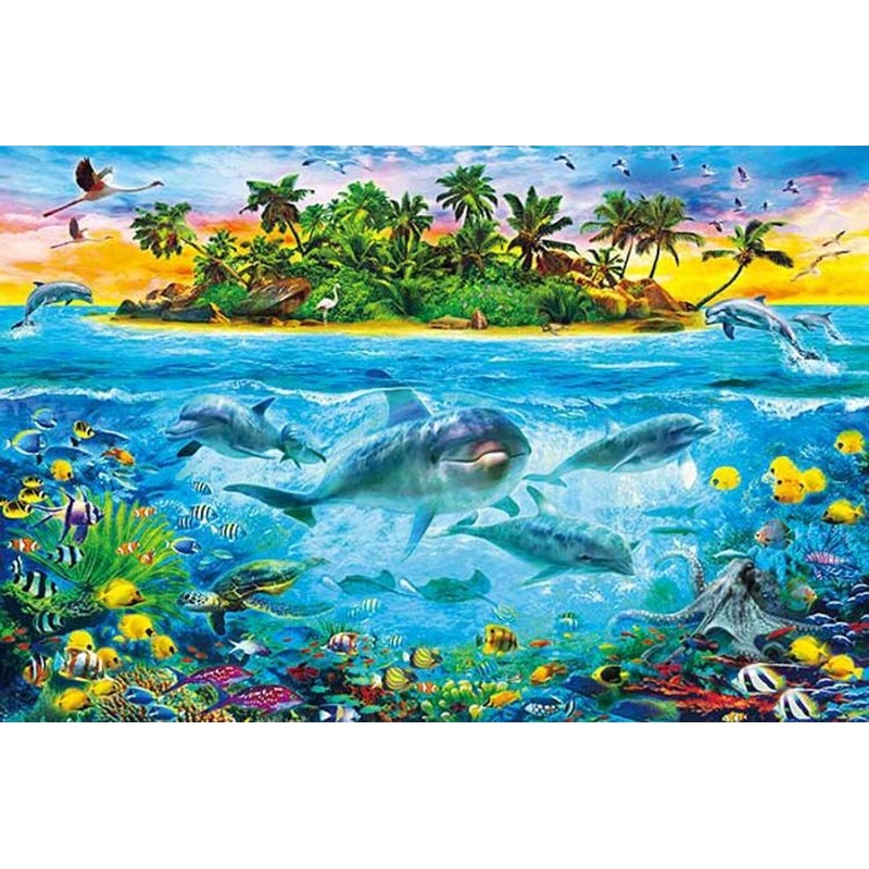 Appleone 1000-890 Jigsaw Puzzle Smile Island (1000 Pieces)