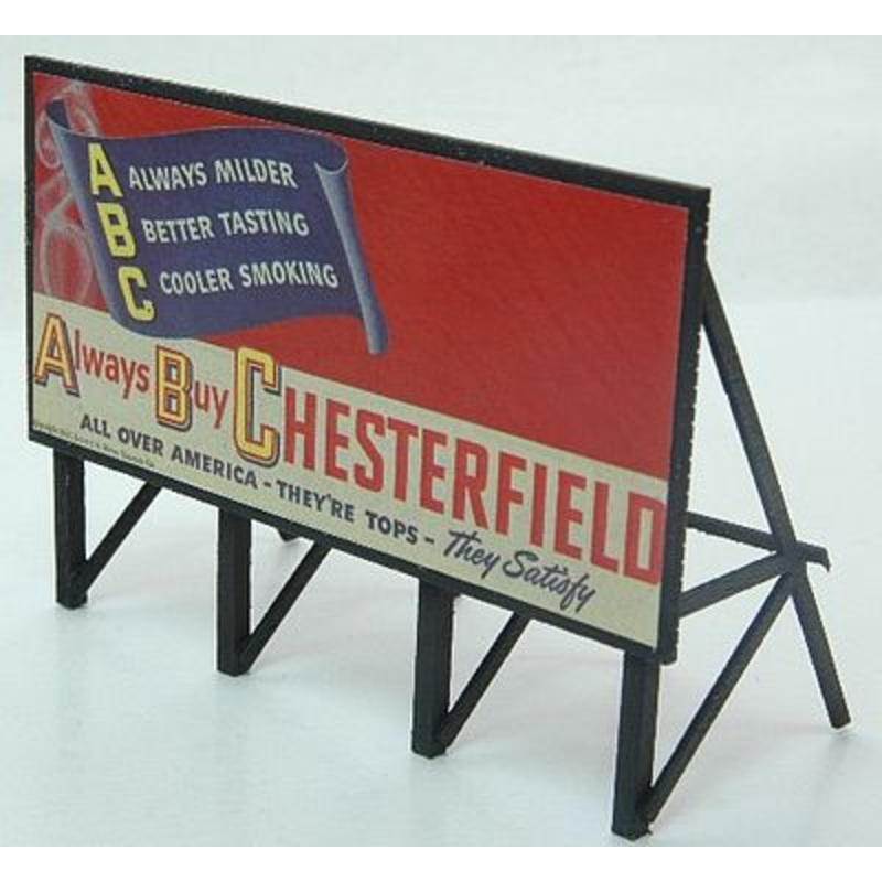 Custom Billboards 1940s Tobacco