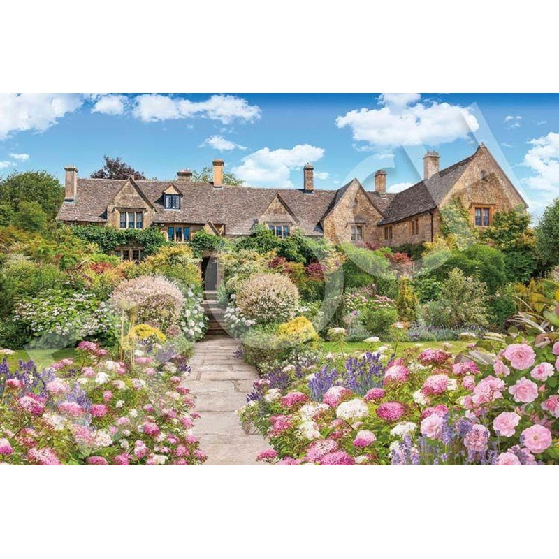 Epoch 09-057s Jigsaw Puzzle Cotswolds Flower Garden – England (1000 Pieces)