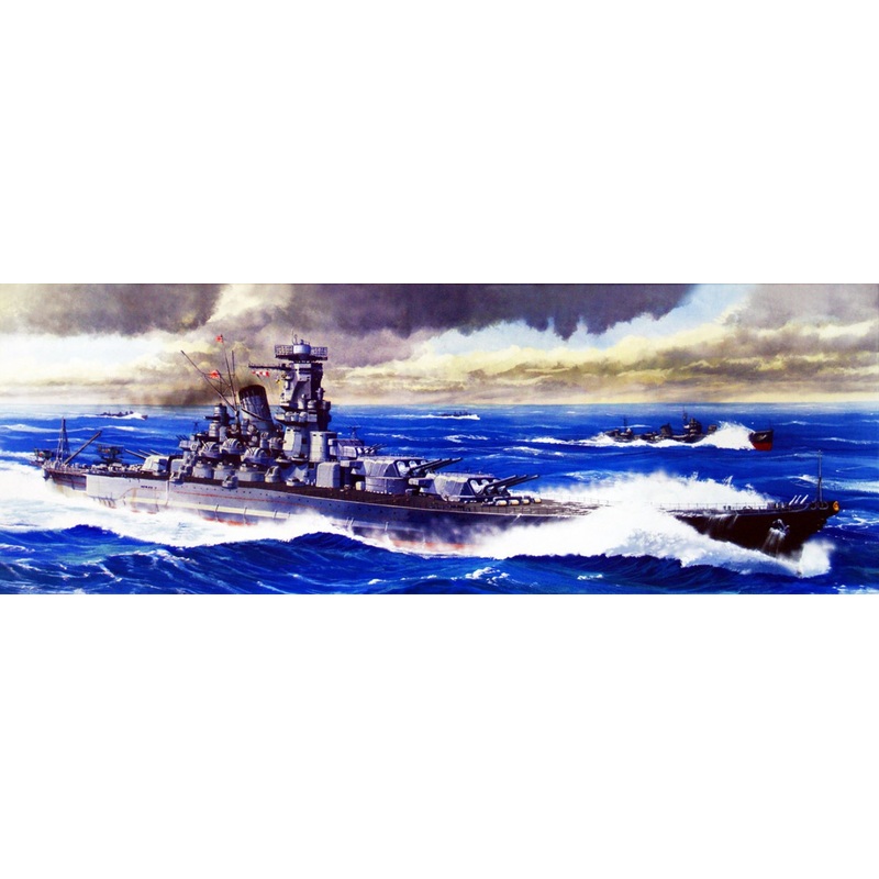 Fujimi TOKU-05 IJN Battleship Musashi Leyte Gulf 1/700