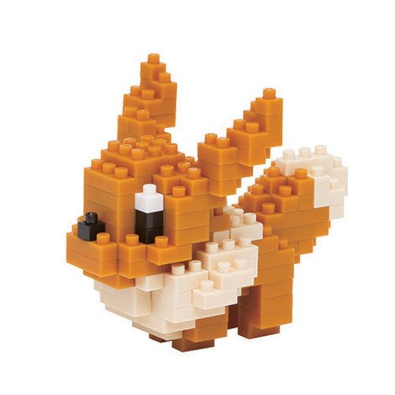 Kawada NBPM-005 nanoblock Pokemon Eevee (Eievui)
