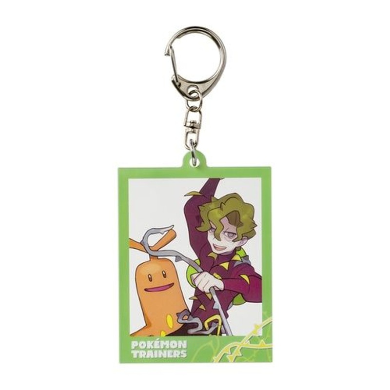 Pokemon Center Original Photo Frame Style Acrylic Keychain Brassius & Sudowoodo (Pokemon Trainers)