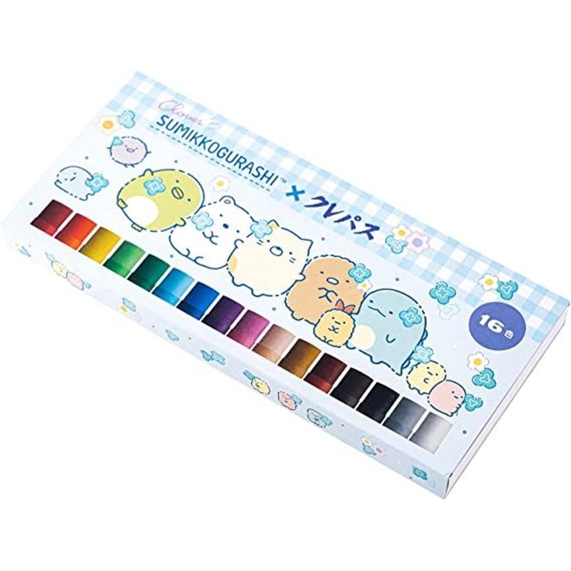 San-x 16 Colors Crayons Sumikko Gurashi