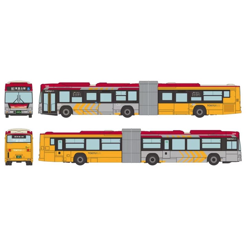 Tomytec The Bus Collection Tokyu Bus Tandem Liner No.7305 (N scale)