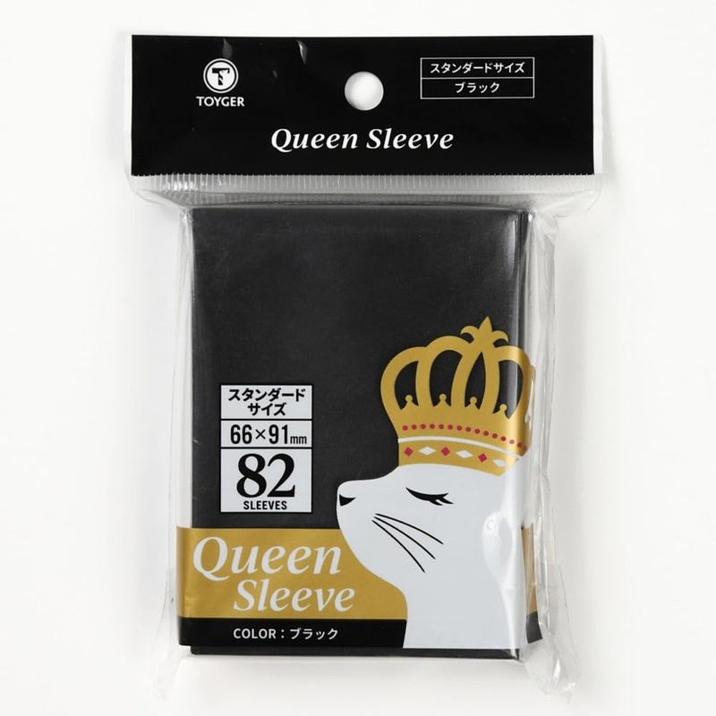 Toyger Queen Sleeve 82 Pieces (Black)