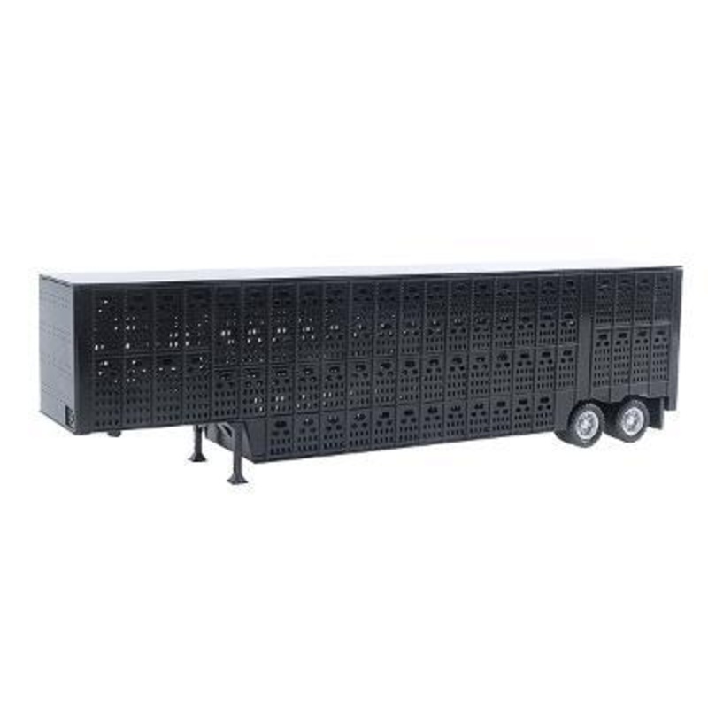 48′ Livestock Trailer – Black